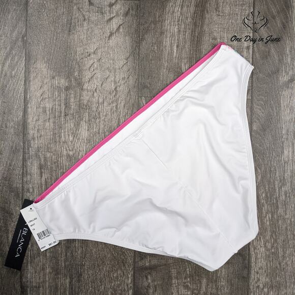La Blanca Hipster Bikini Bottom Size 16 - Picture 4 of 4